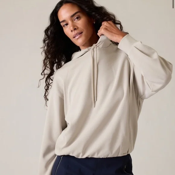 SEASOFT BUBBLE HEM HOOD ABALONE GREY - Picture 1 of 5